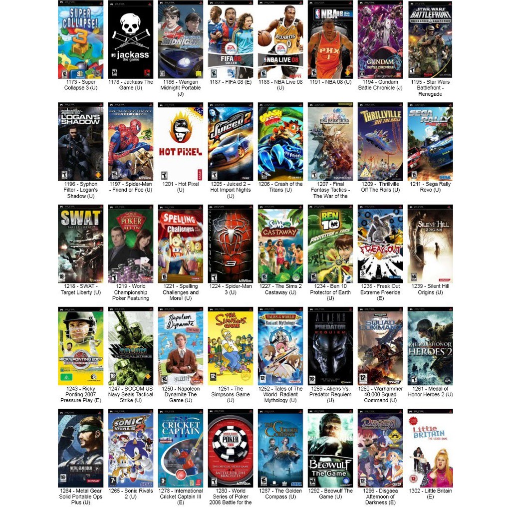Juegos portátiles de PlayStation
